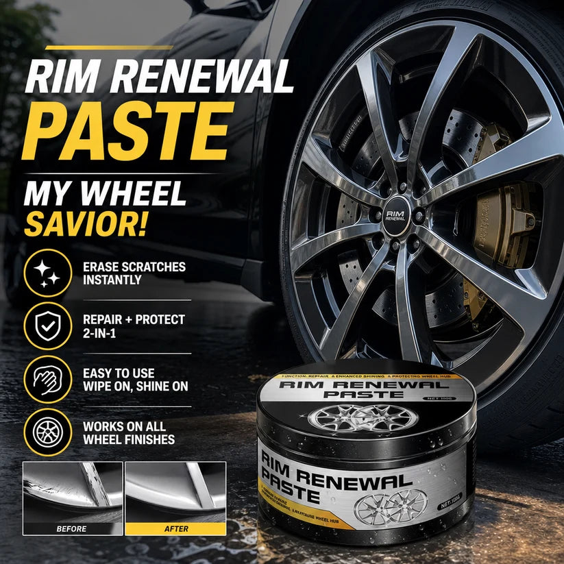 🥳2026 HOT SALE🥳💞50K+ SOLD!💨✨All-in-One Wheel Care & Restoration Paste